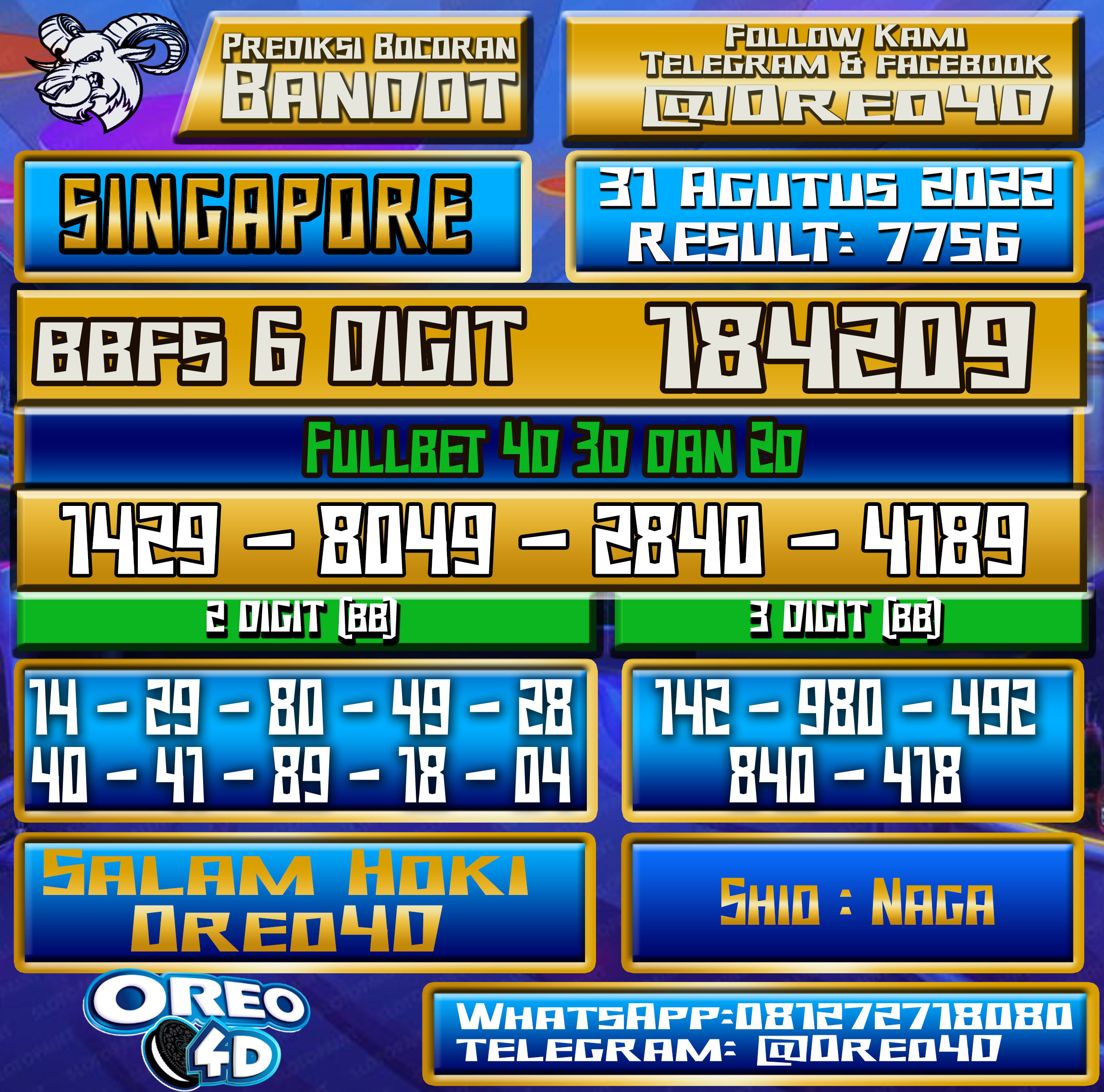 Bocoran Togel Singapore