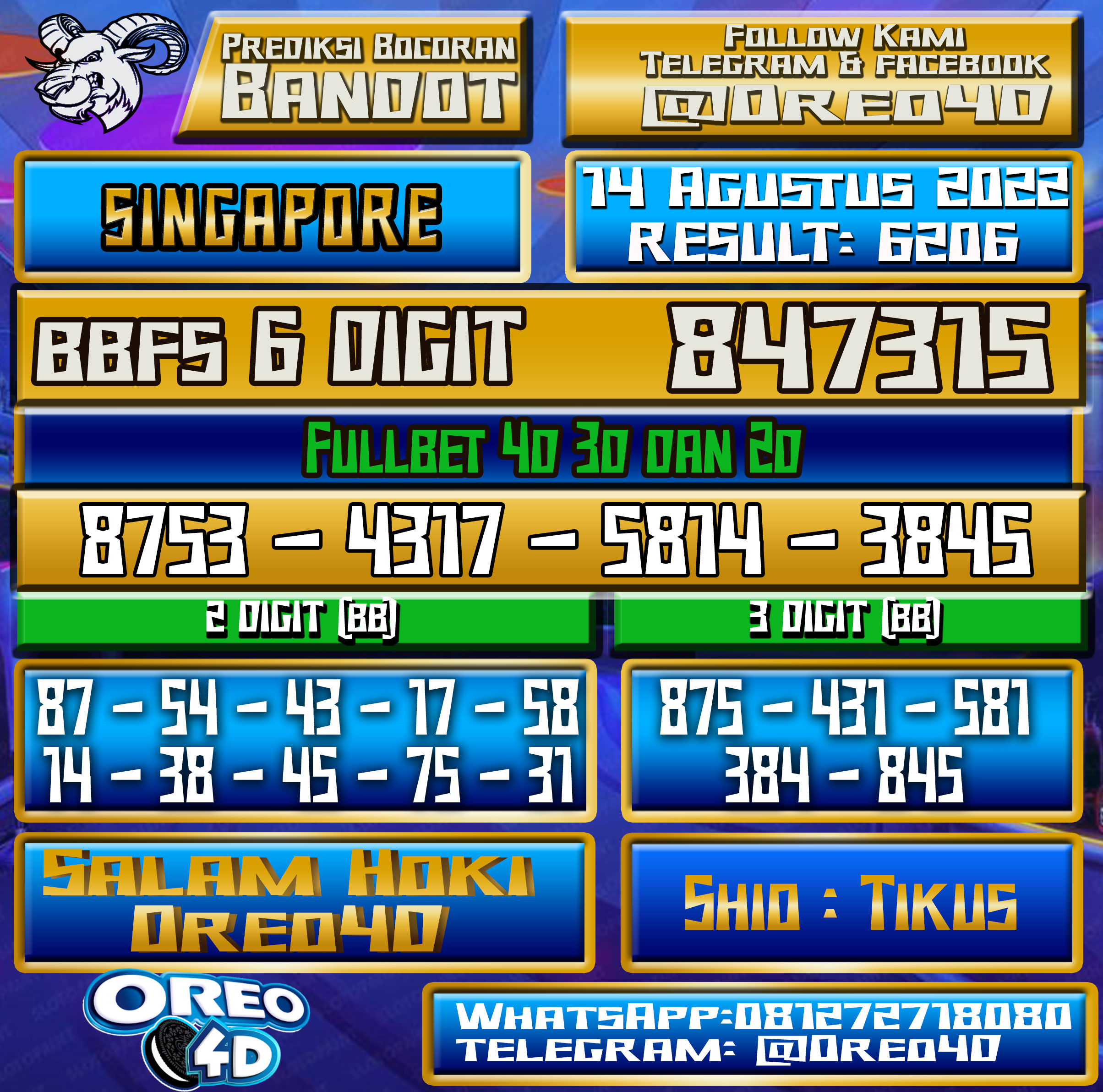 Bocoran Togel Singapore