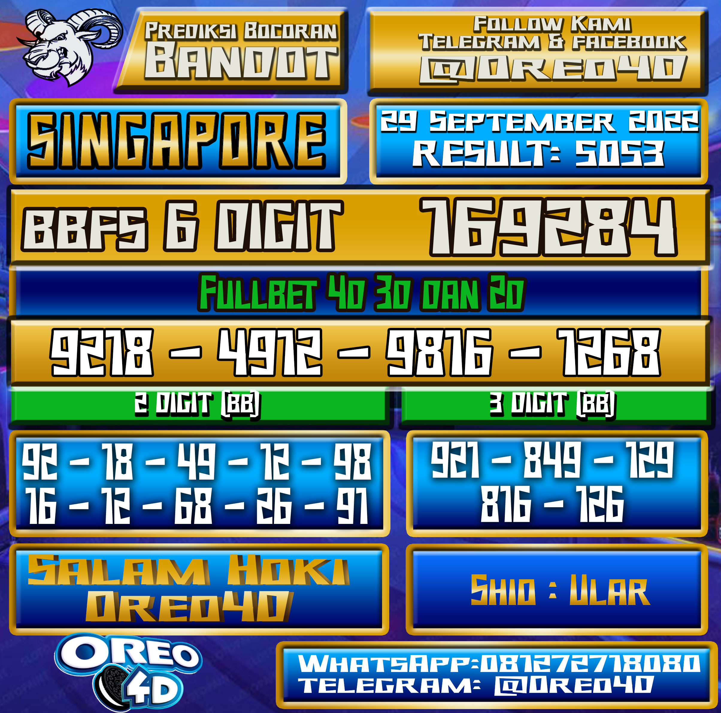 Bocoran Togel Singapore