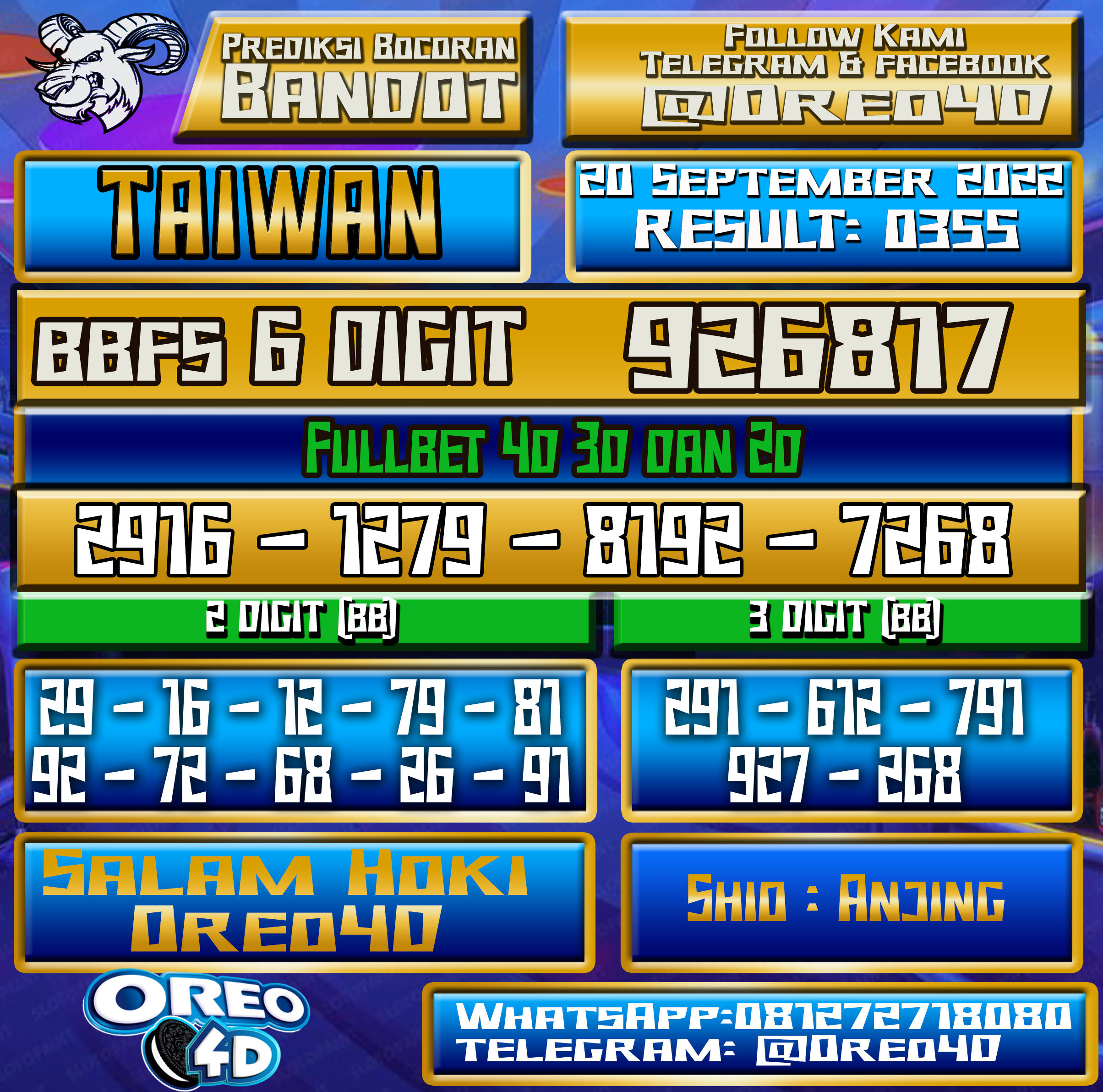 Bocoran Togel Taiwan