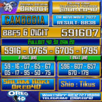 Bocoran Togel Cambodia 08 november 2022