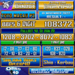 Bocoran Togel TotoMacau P2 10 november 2022