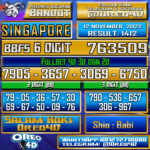 Bocoran Togel SINGAPORE 12 november 2022