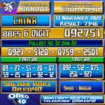 Bocoran Togel China 13 November 2022