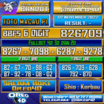 Bocoran Togel TotoMacau P1 06 november 2022