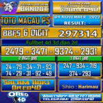 PREDIKSI TOGEL TOTO MACAU P5 04 november 2022