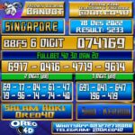 Bocoran Togel SINGAPORE 18 Desember 2022