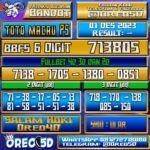 PREDIKSI TOTO MACAU P5 1 Januari 2023