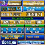 PREDIKSI TOTO MACAU P5 4 Januari 2023