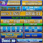 PREDIKSI TOTO MACAU P3 25 Januari 2023