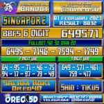 Bocoran Togel SINGAPORE 01 Februari 2023