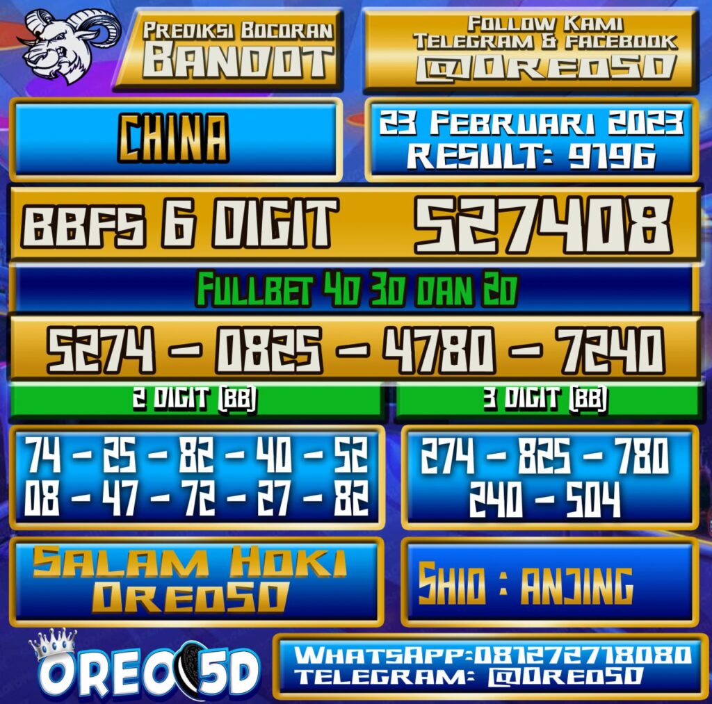 bocoran togel china