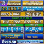 PREDIKSI TOTO MACAU P1 13 Februari 2023