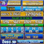 Bocoran Togel TAIWAN 04 Februari 2023