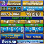 PREDIKSI TOTO MACAU P4 05 Februari 2023