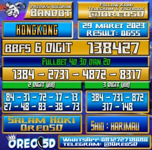 Bocoran Togel Hongkong Rabu 29 Maret 2023