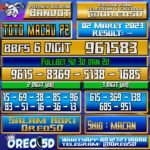 PREDIKSI TOTO MACAU P2 02 Maret 2023