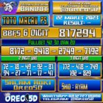 PREDIKSI TOTO MACAU P5 Selasa 22 Maret 2023