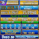 PREDIKSI TOTO MACAU P3 Minggu 26 Maret 2023