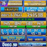 Bocoran Togel SINGAPORE Senin 17 April 2023