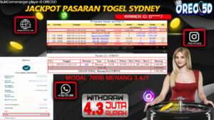 Bukti Pembayaran OREO5D