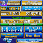 Bocoran Togel Singapore Sabtu,08 JULI 2023